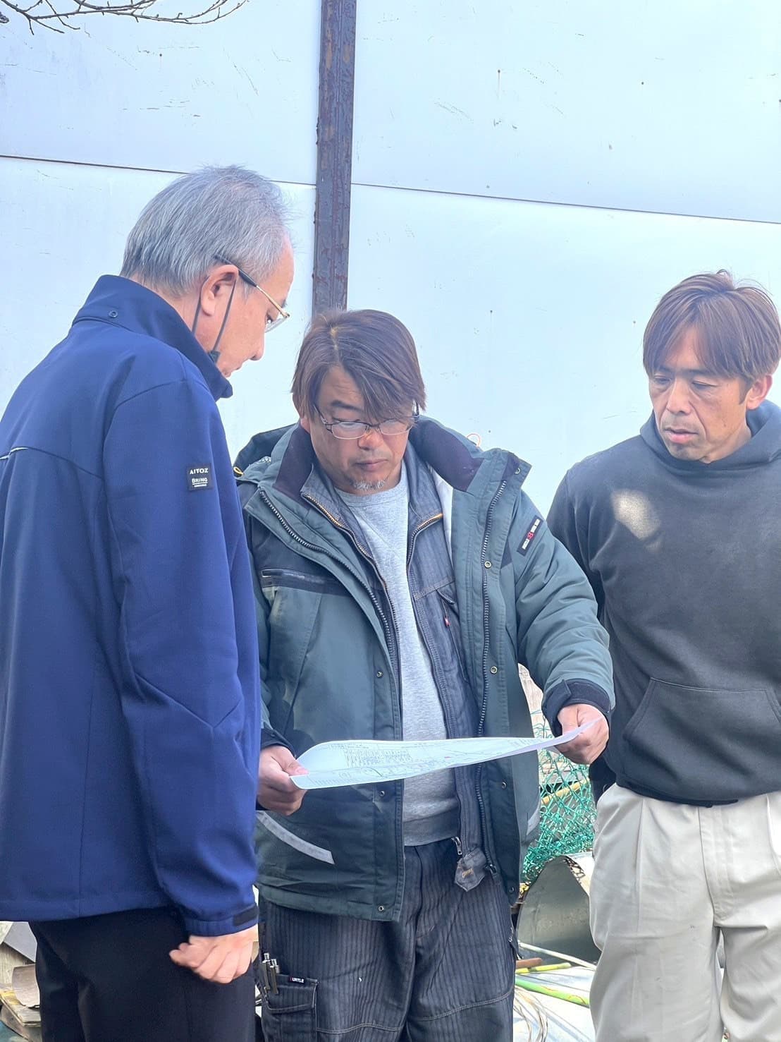 現場の事前調査